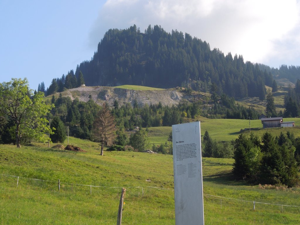 Station "Der Abriss" auf der Georunde Sibratsgfäll