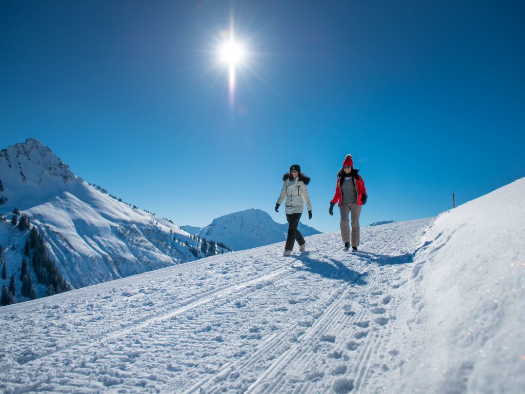 Winterwandern in Damüls-Faschina