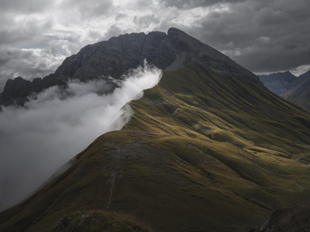 Ausblick zur Rüfispitze