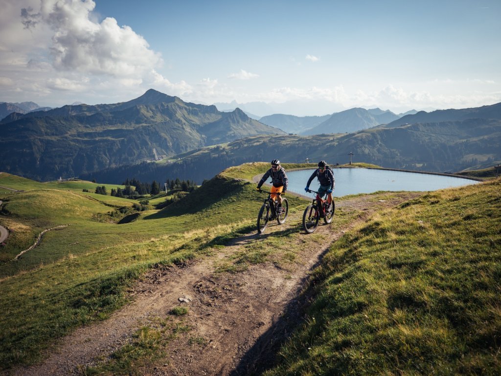 Mountainbiken in Damüls