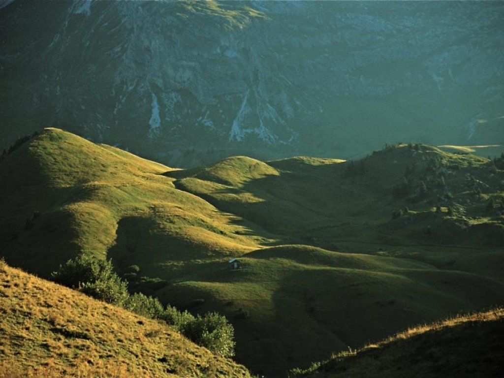 Blick auf Gaisbühelmähder