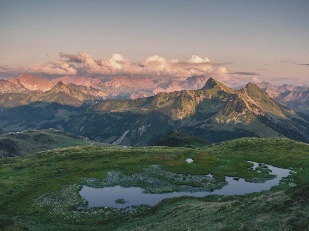 Blick vom Portlahorn