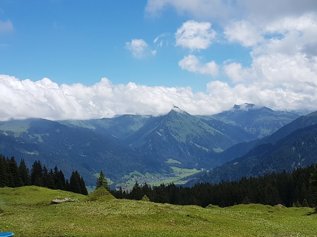 Blick auf Mellau von der Rossstelle