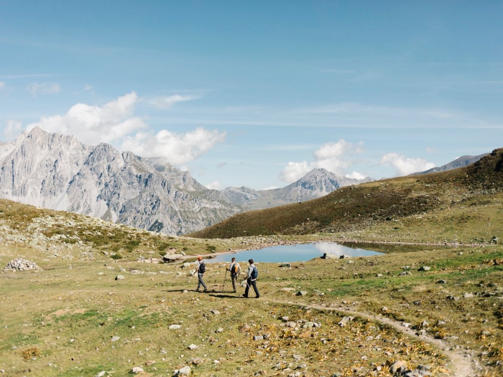 Die Hochgebirgslandschaft am Arlberg