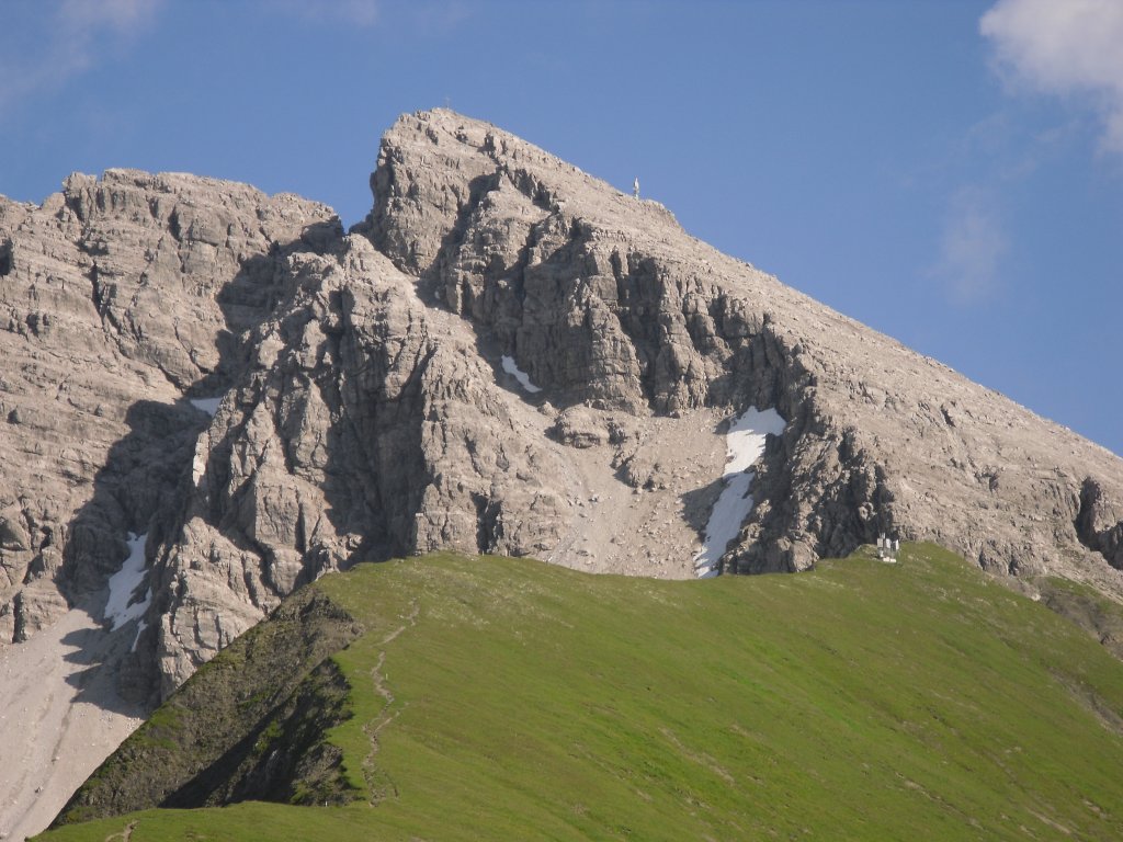 Gipfelanstieg Ruefispitze, 2.632 m