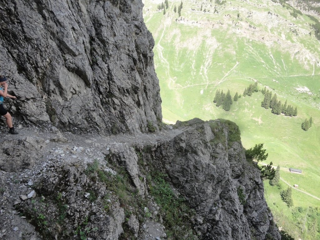 Richtung Mindelheimerhütte