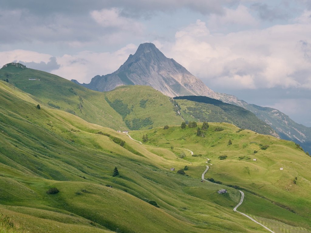 Blick auf den Biberkopf