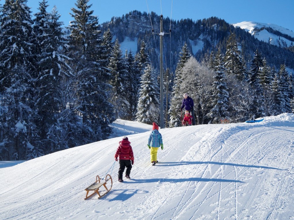 Rodelbahn Krähenberg Sibratsgfäll