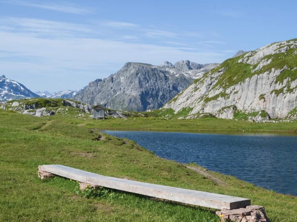 Monzabonsee auf der 1. Etappe am Grünen Ring