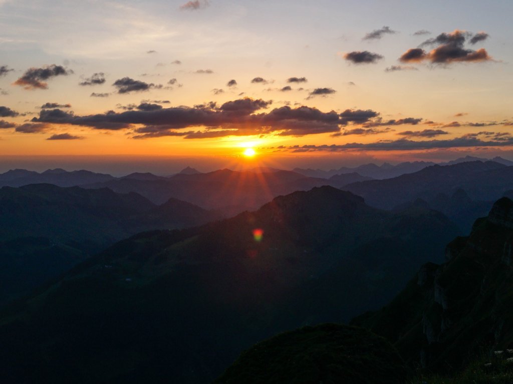 Kanisfluh Sonnenaufgang