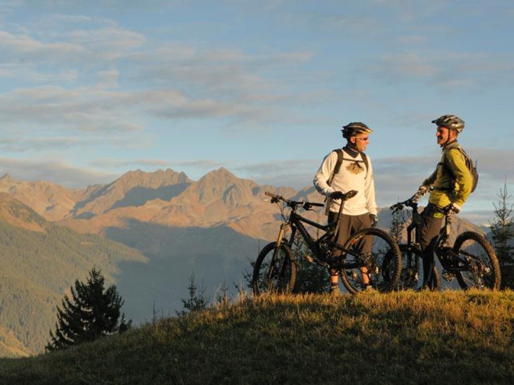 Biker unterwegs im Silbertal