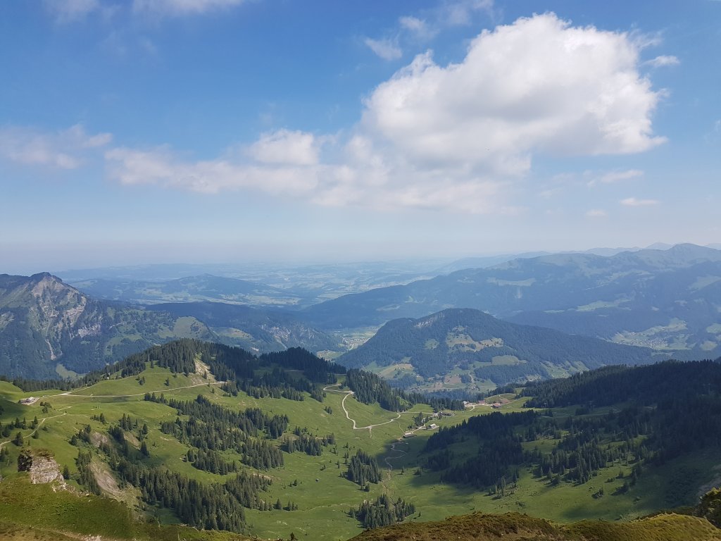 Wunderbares Bergpanorama in Damüls