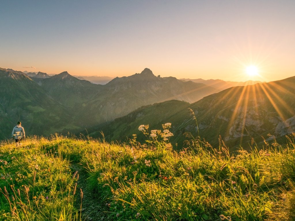 Sonnenuntergang Höferspitze