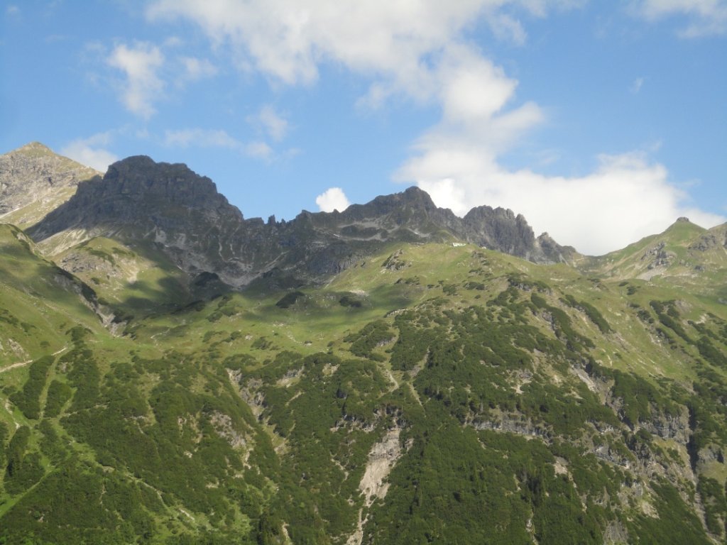 Richtung Mindelheimerhütte