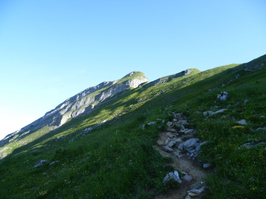 Der Weg auf die Kanisfluh