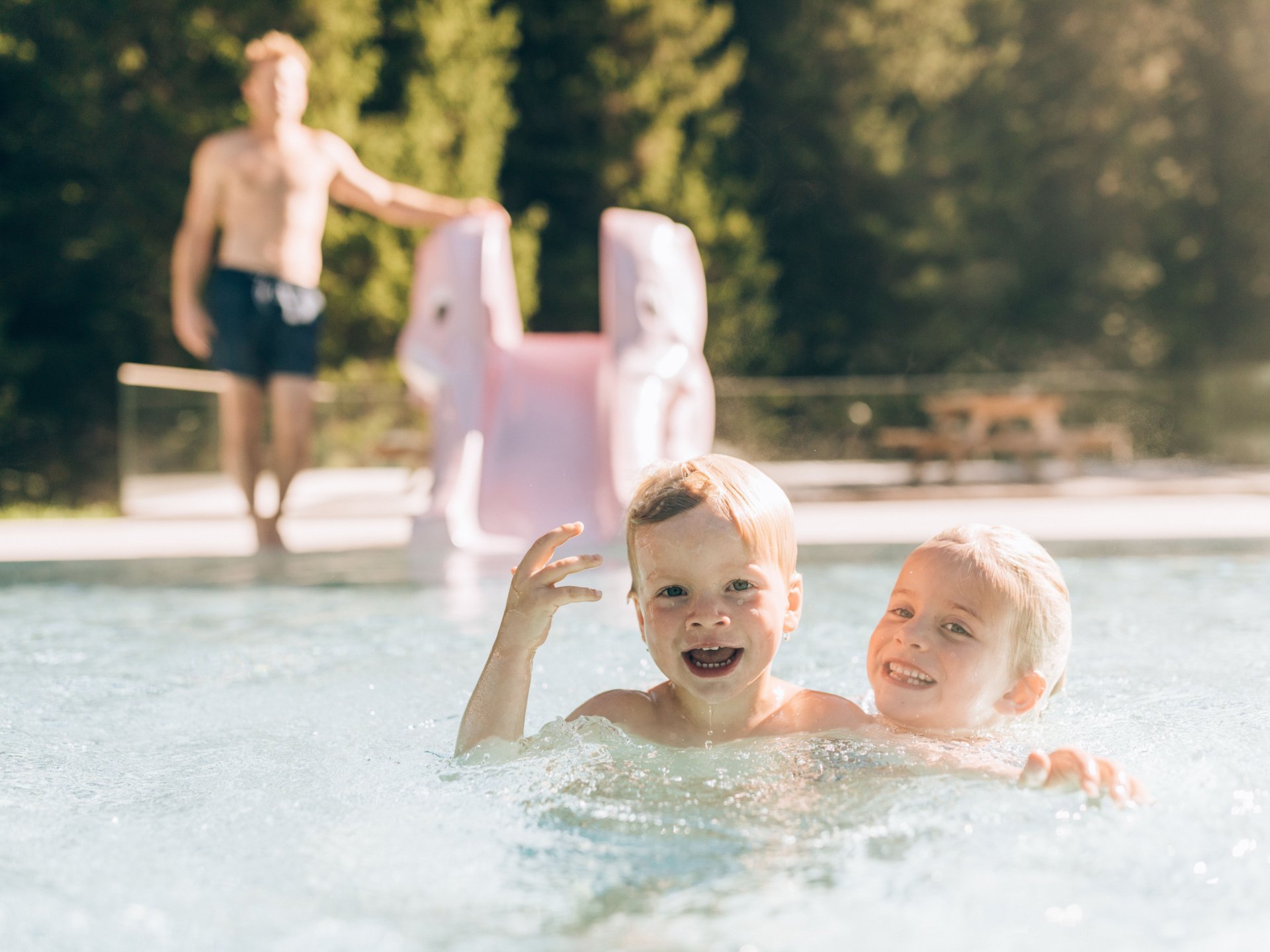 Waldschwimmbad Kinder Lech Zürs