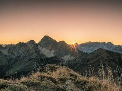 Blick vom Zafernhorn auf den Zitterklapfen